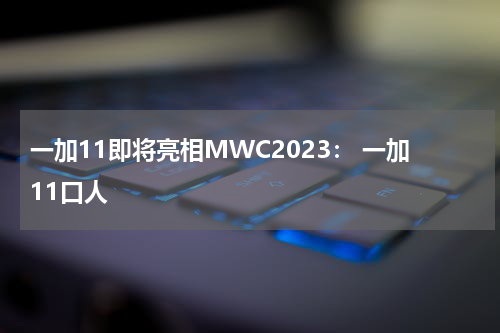 一加11即将亮相MWC2023： 一加11口人