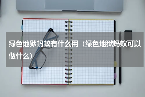 绿色地狱蚂蚁有什么用（绿色地狱蚂蚁可以做什么）
