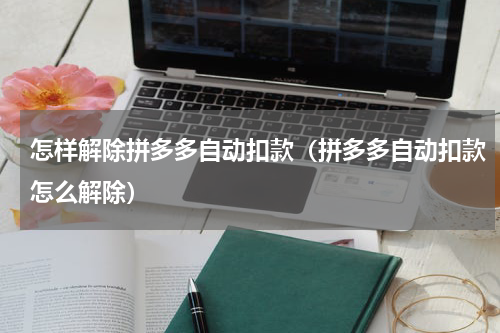 怎样解除拼多多自动扣款（拼多多自动扣款怎么解除）