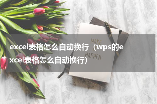 excel表格怎么自动换行（wps的excel表格怎么自动换行）