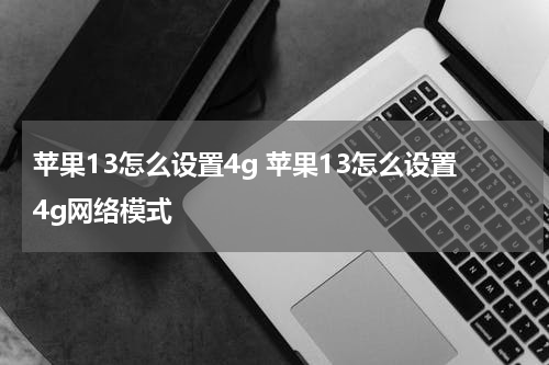 苹果13怎么设置4g 苹果13怎么设置4g网络模式