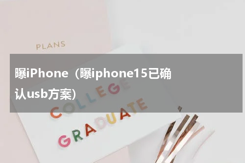 曝iPhone（曝iphone15已确认usb方案）