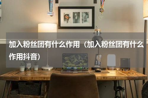 加入粉丝团有什么作用（加入粉丝团有什么作用抖音）