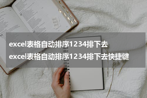 excel表格自动排序1234排下去 excel表格自动排序1234排下去快捷键