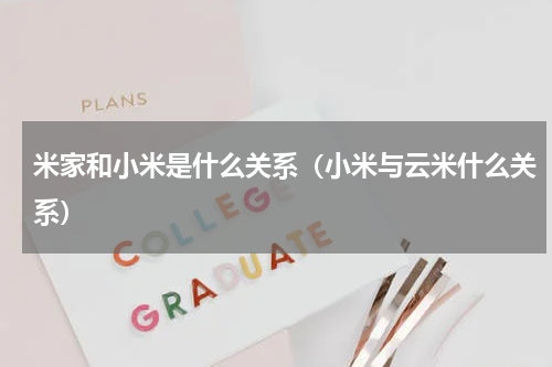 米家和小米是什么关系（小米与云米什么关系）