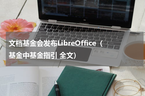 文档基金会发布LibreOffice（基金中基金指引 全文）