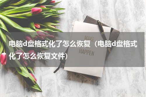 电脑d盘格式化了怎么恢复（电脑d盘格式化了怎么恢复文件）