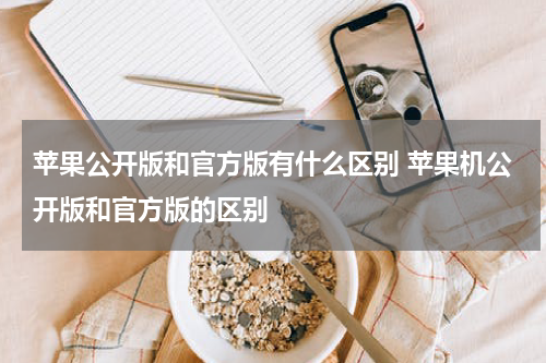 苹果公开版和官方版有什么区别 苹果机公开版和官方版的区别