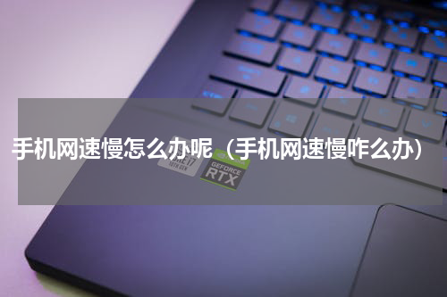 手机网速慢怎么办呢（手机网速慢咋么办）