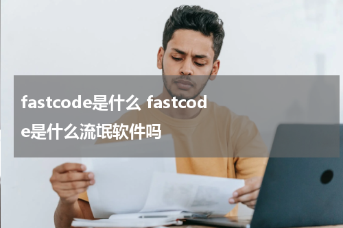 fastcode是什么 fastcode是什么流氓软件吗