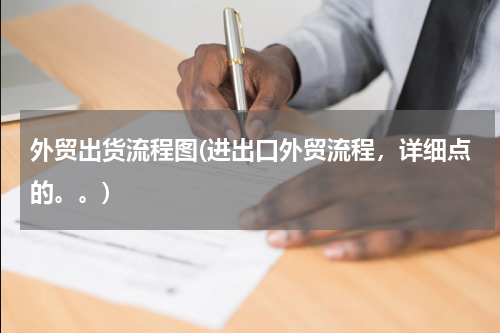 外贸出货流程图(进出口外贸流程，详细点的。。)