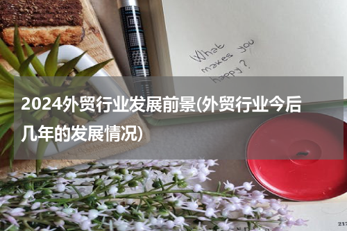 2024外贸行业发展前景(外贸行业今后几年的发展情况)