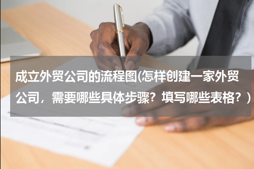 成立外贸公司的流程图(怎样创建一家外贸公司，需要哪些具体步骤？填写哪些表格？)