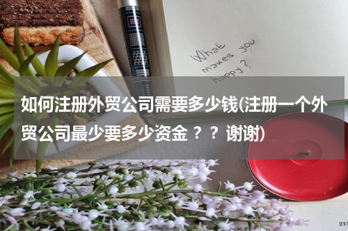 如何注册外贸公司需要多少钱(注册一个外贸公司最少要多少资金 ？？谢谢)