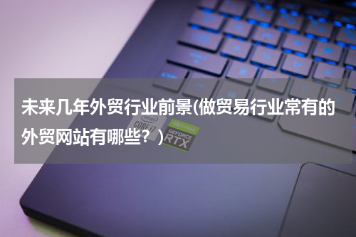未来几年外贸行业前景(做贸易行业常有的外贸网站有哪些？)