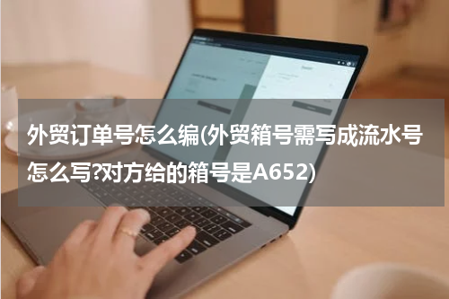 外贸订单号怎么编(外贸箱号需写成流水号怎么写?对方给的箱号是A652)