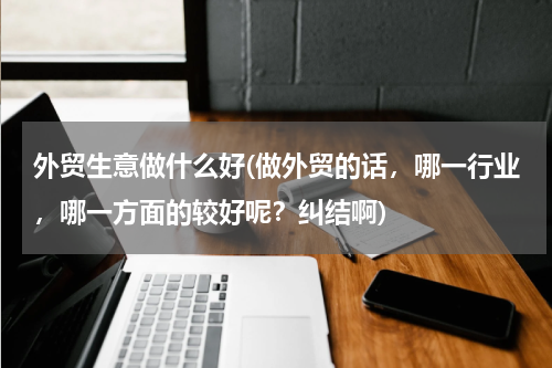 外贸生意做什么好(做外贸的话，哪一行业，哪一方面的较好呢？纠结啊)