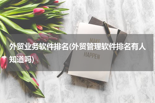 外贸业务软件排名(外贸管理软件排名有人知道吗)