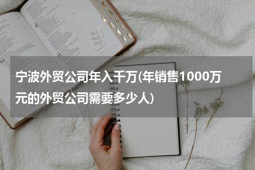 宁波外贸公司年入千万(年销售1000万元的外贸公司需要多少人)