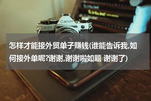 怎样才能接外贸单子赚钱(谁能告诉我,如何接外单呢?谢谢,谢谢啦如题 谢谢了)