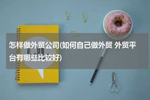 怎样做外贸公司(如何自己做外贸 外贸平台有哪些比较好)
