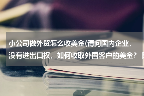 小公司做外贸怎么收美金(请问国内企业，没有进出口权，如何收取外国客户的美金？ 除了找货代公司，有无其他办法？)