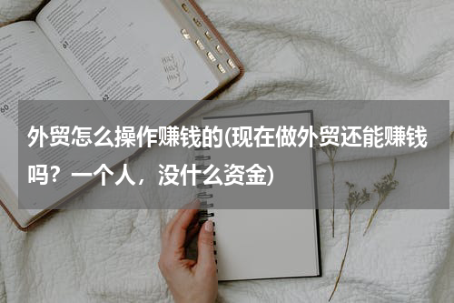 外贸怎么操作赚钱的(现在做外贸还能赚钱吗？一个人，没什么资金)