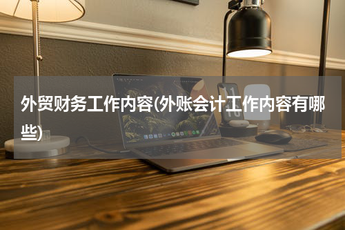 外贸财务工作内容(外账会计工作内容有哪些)
