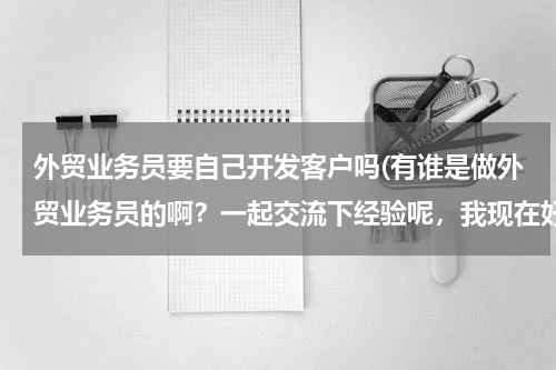 外贸业务员要自己开发客户吗(有谁是做外贸业务员的啊？一起交流下经验呢，我现在好迷茫啊，不知道从哪里下手。救救我吧！谢谢了！)