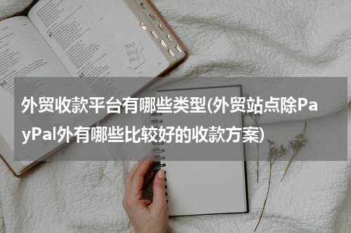 外贸收款平台有哪些类型(外贸站点除PayPal外有哪些比较好的收款方案)