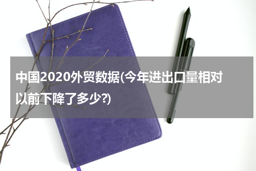 中国2020外贸数据(今年进出口量相对以前下降了多少?)